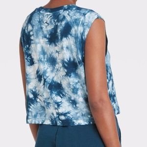 JoyLab Tie Dye Active Performance Muscle Tank Top